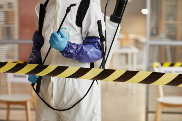 Professional Blood Cleanup technician working in Salem, UT
